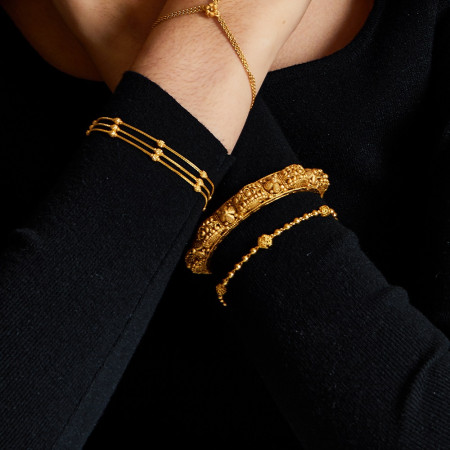 22 Ayar Altın Telkari Bileklik | 7 İnç 22 Ayar Altın Telkari Bileklik | 7 İnç