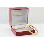 22ct Gold Damen Armreif | Jali Collection | Größe 2.6