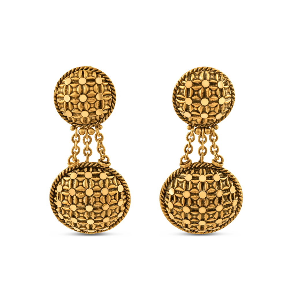 Armari Collection 22ct Gold Drop Earring