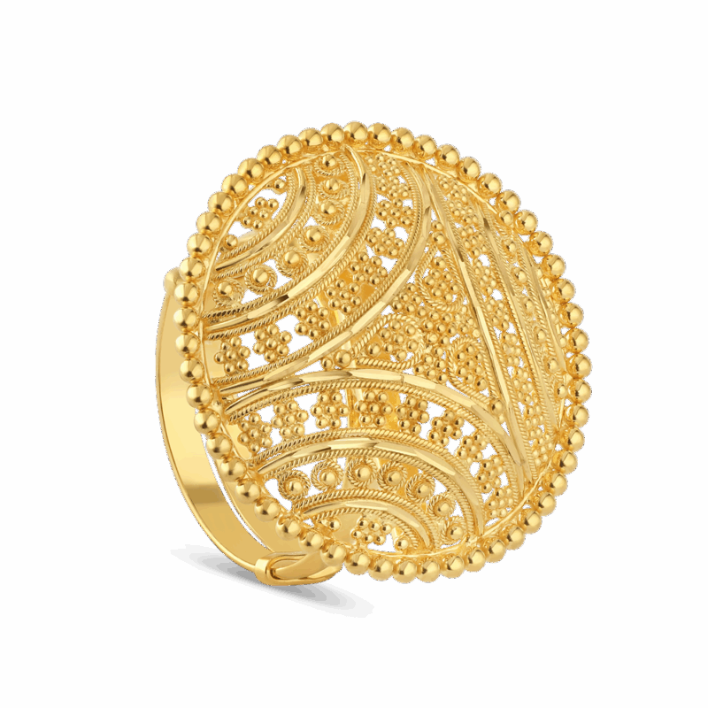 Filigraner Cocktail-Ring