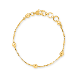22ct Gold Fancy Baby Bracelet | 5 Inches 22ct Gold Fancy Baby Bracelet | 5 Inches