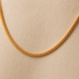 22ct Gold Heavy Dragon Chain | 20 Inch