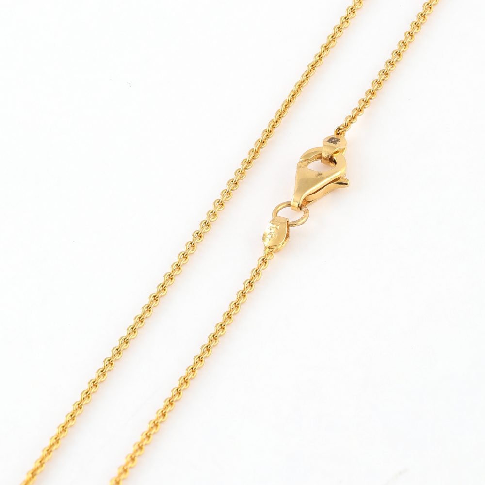 22 Ayar Altın | Baklalı Zincir | 18 İnç 22 Ayar Altın | Baklalı Zincir | 18 İnç