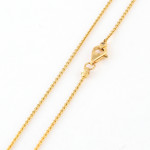 22 Ayar Altın | Baklalı Zincir | 18 İnç 22 Ayar Altın | Baklalı Zincir | 18 İnç