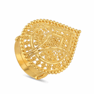 22ct Gold Ring | Jali Filigree Collection 22ct Gold Ring | Jali Filigree Collection