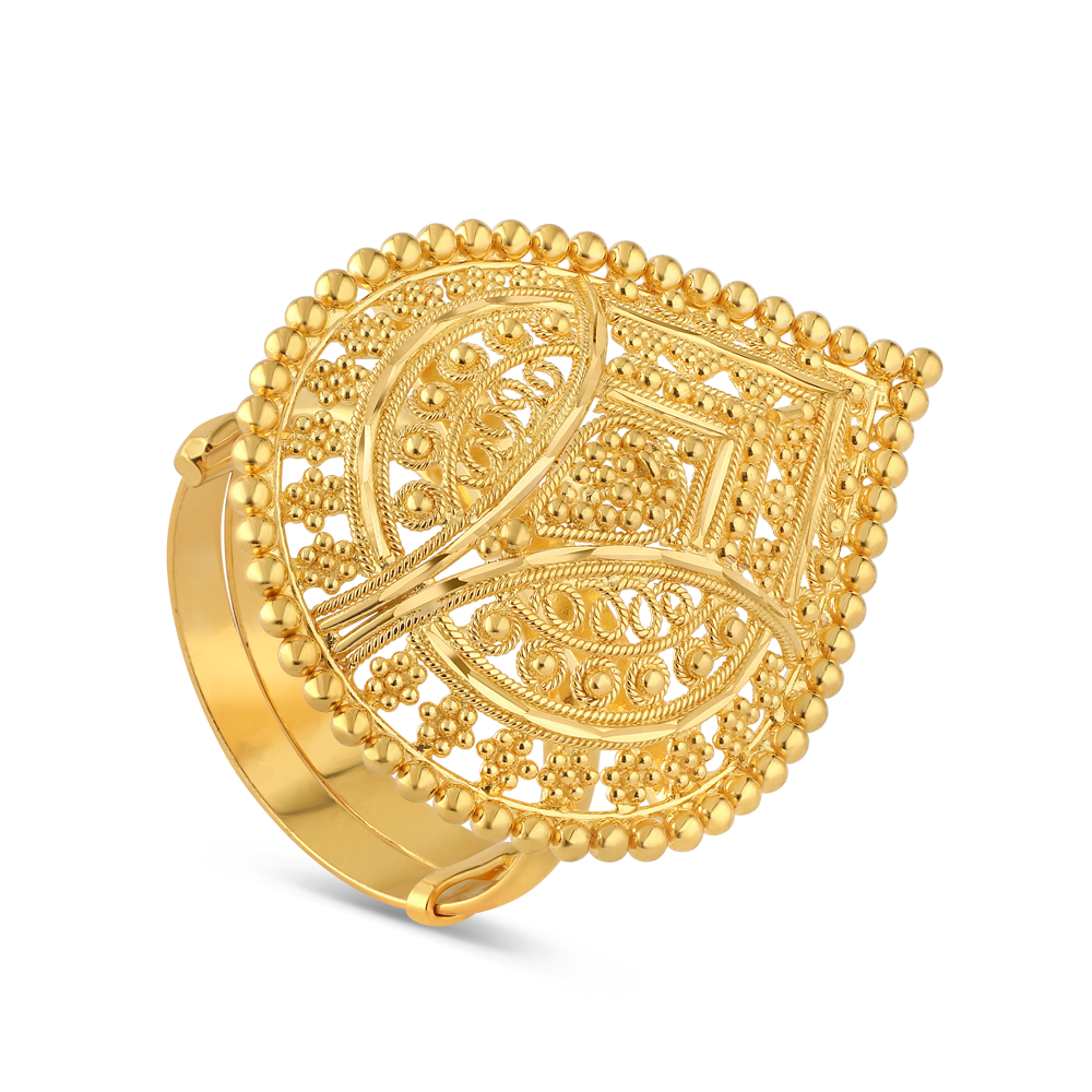 22 Ayar Altın Yüzük | Jali Telkari Koleksiyonu 22 Ayar Altın Yüzük | Jali Telkari Koleksiyonu