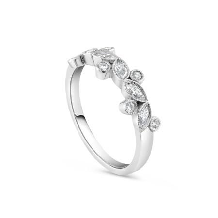 18ct White Gold Diamond Ring for Ladies 18ct White Gold Diamond Ring for Ladies
