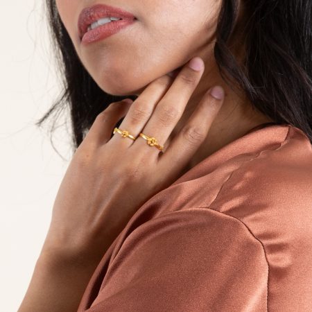 خواتم نسائية عتيقة من الذهب عيار 22 قيراط | خواتم نسائية عتيقة | 6 مم | مقاس قابل للتعديل خواتم نسائية عتيقة من الذهب عيار 22 قيراط | خواتم نسائية عتيقة | 6 مم | مقاس قابل للتعديل