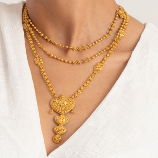 22ct Gold Pendant Necklace | Rosette Collection 22ct Gold Pendant Necklace | Rosette Collection