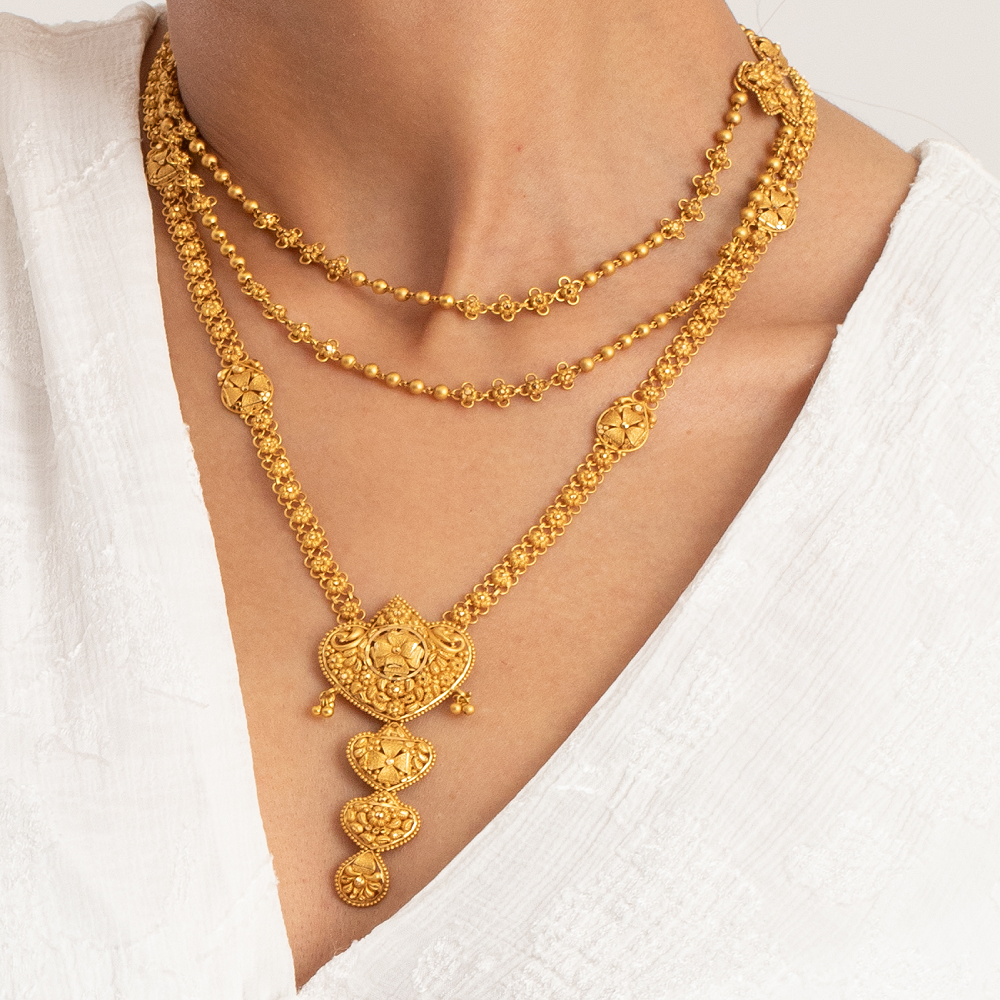 22 Ayar Altın Kolye Kolye | Rozet Koleksiyonu 22 Ayar Altın Kolye Kolye | Rozet Koleksiyonu