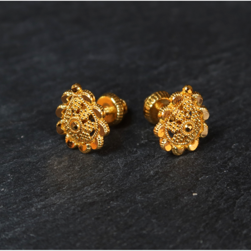 22ct Gold Filigrane Ohrstecker