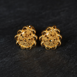 22ct Gold Filigree Earning Studs 22ct Gold Filigree Earning Studs