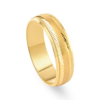 22 carat Gold Band Ring for Men | Size S | 5.5mm 22 carat Gold Band Ring for Men | Size S | 5.5mm