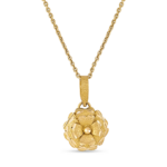 22 Ayar Altın Çiçek Kolye Ucu | 15 mm 22 Ayar Altın Çiçek Kolye Ucu | 15 mm