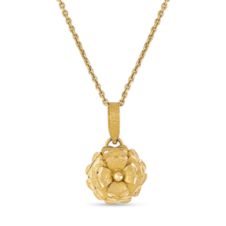 22ct Gold Flower Pendant | 15 mm 22ct Gold Flower Pendant | 15 mm
