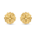 حلق وردة ذهبي ذهبي عيار 22 قيراط | 10 مم حلق وردة ذهبي ذهبي عيار 22 قيراط | 10 مم