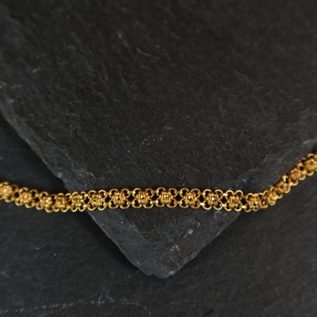 22k Gold Bracelet For Women | 7.5 Inches