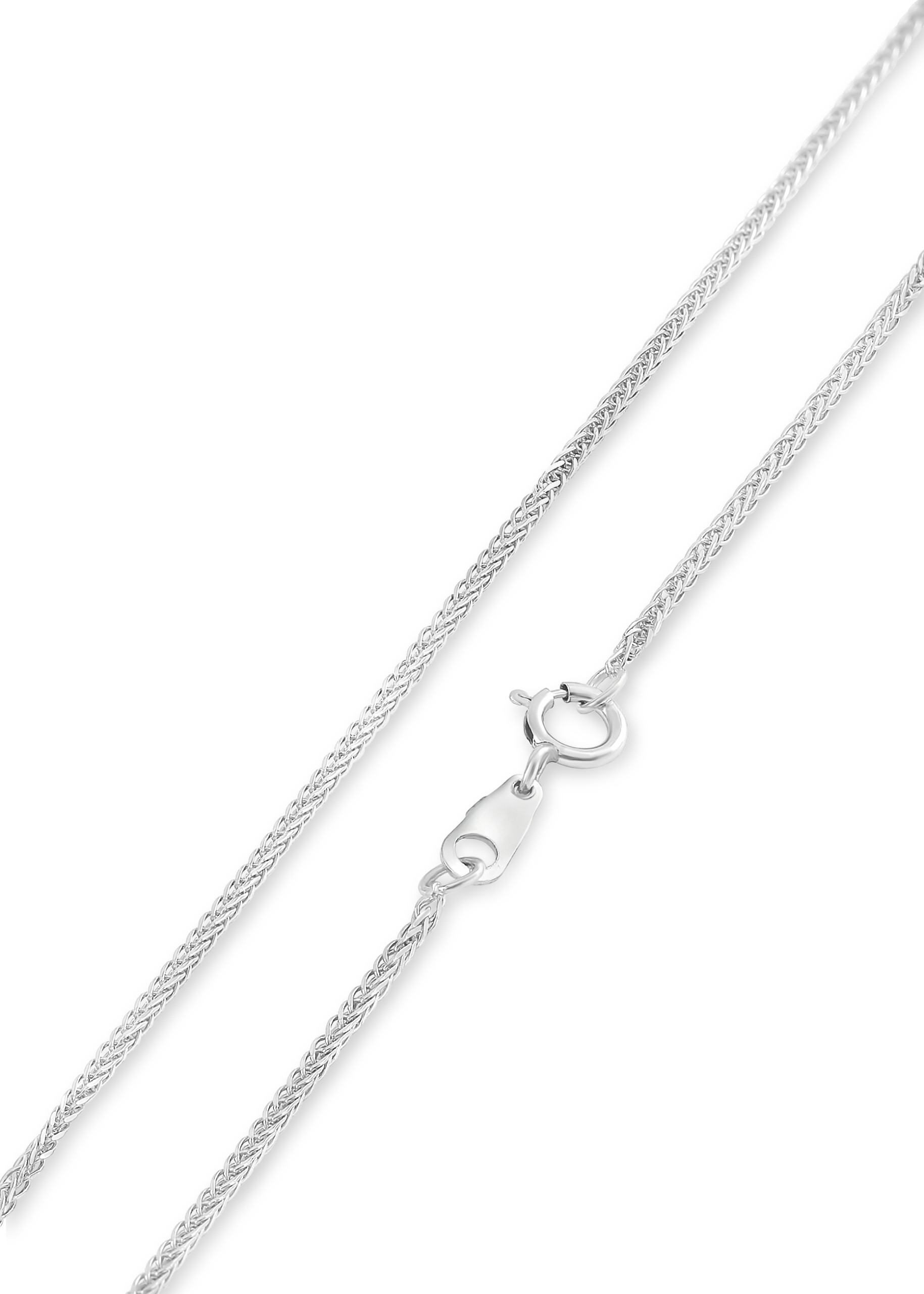 Platin Tilki Kuyruğu Zincir | 16 İnç | 1,2 mm Kalınlık Platin Tilki Kuyruğu Zincir | 16 İnç | 1,2 mm Kalınlık