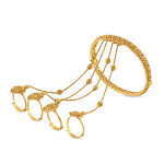 بونشا الزفاف من الذهب عيار 22 قيراط | مجموعة الوردة بونشا الزفاف من الذهب عيار 22 قيراط | مجموعة الوردة