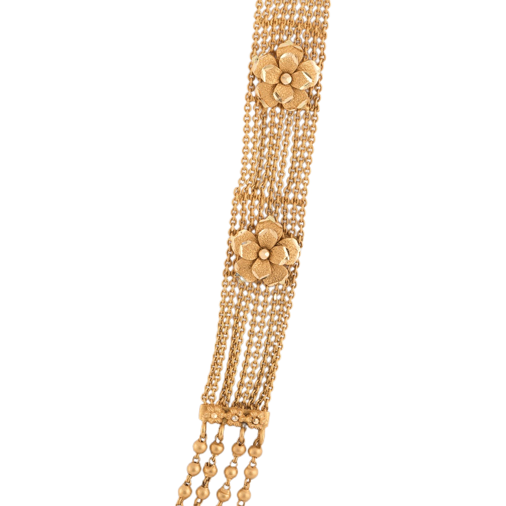 22ct Gold Char Ladda Rani Haar | Rosetten Kollektion