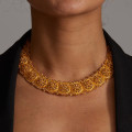 22ct Uncut Polki Diamond Necklace | Diya Collection
