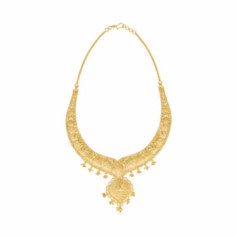 22 Karat Gold Jali Hochzeitskette 22 Karat Gold Jali Hochzeitskette