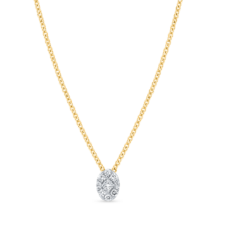 18ct Gold Pendant with Diamond