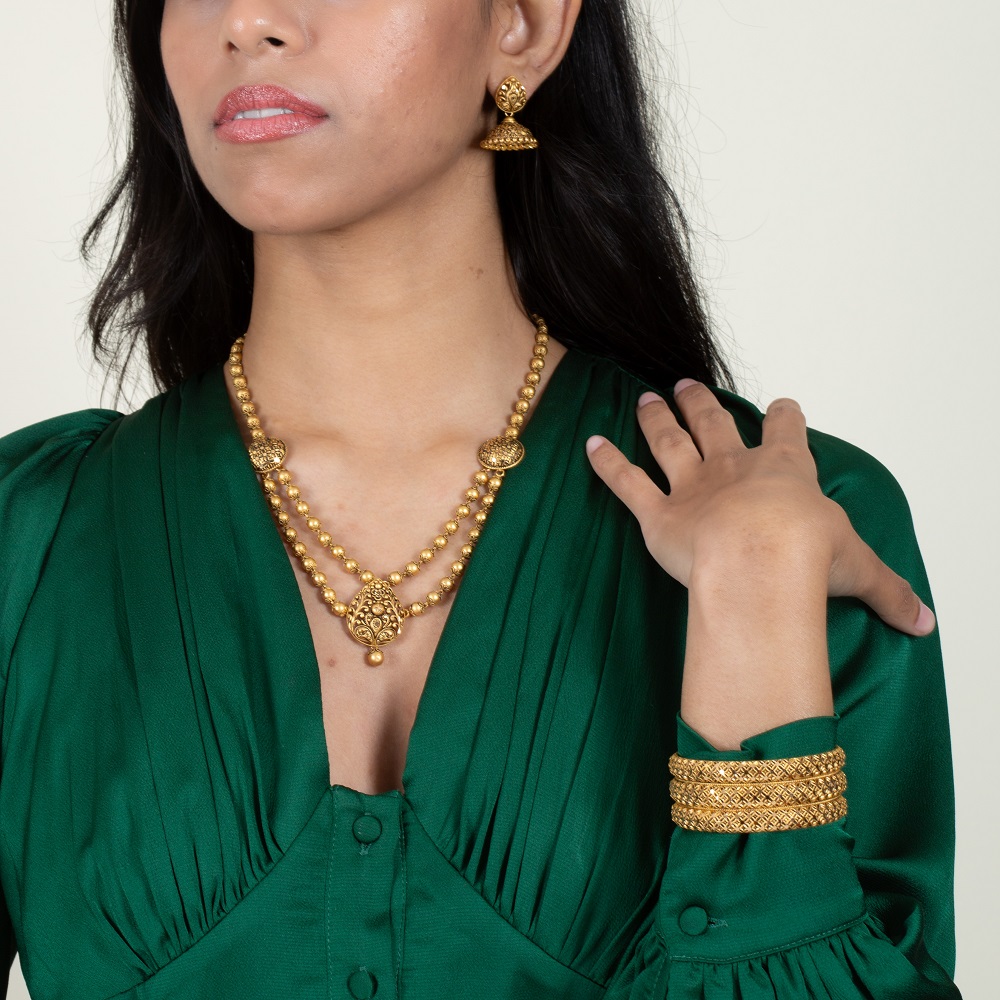 Antiker Stil Gold Kada