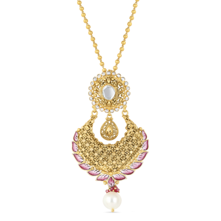 22ct Gold Armari Enamel Pendant