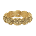Traditional Gold Kada for Bridal | Size 2.4