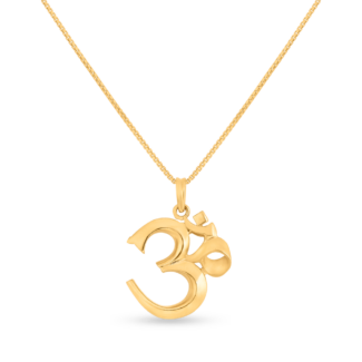 22ct Gold Om Pendant 22ct Gold Om Pendant