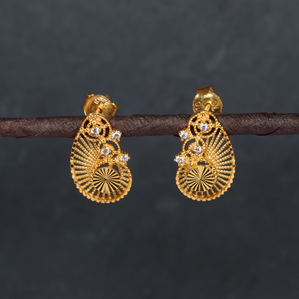 22ct Yellow Gold Earring For Women 22ct Yellow Gold Earring For Women