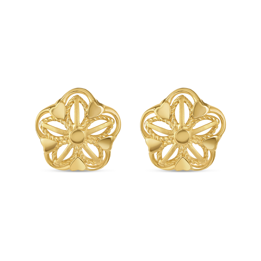 Shop 22ct Gold Ladies Stud Earring UK purejewels UK