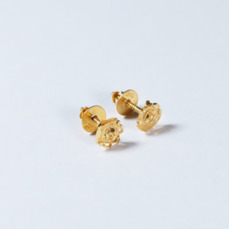 22ct Yellow Gold Stud Earring