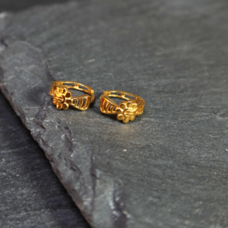 22ct Gold Fancy Creole Earring 22ct Gold Fancy Creole Earring