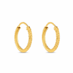 22 kt. Gold-Reif-Ohrring 22 kt. Gold-Reif-Ohrring