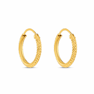 22ct Gold Hoop Earring 22ct Gold Hoop Earring