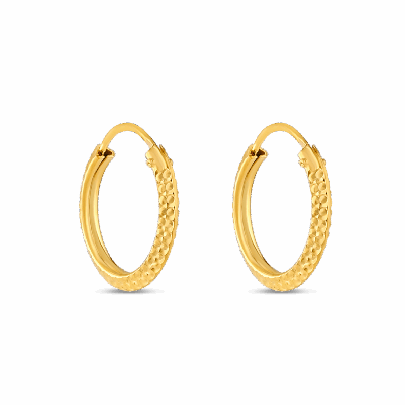 22 kt. Gold-Reif-Ohrring 22 kt. Gold-Reif-Ohrring