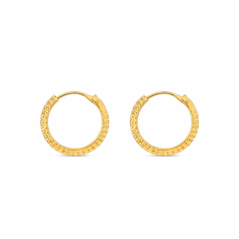 22 kt. Gold-Reif-Ohrring 22 kt. Gold-Reif-Ohrring