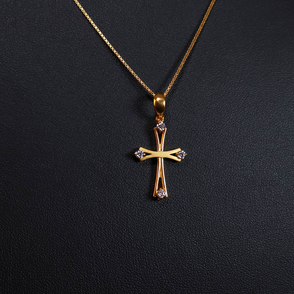 22 Ayar Altın Haç Unisex Kolye 22 Ayar Altın Haç Unisex Kolye