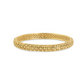 22ct Gold Antique Style Gold Kada | Size 2.6