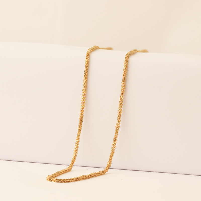 22 Ayar Altın | Kutu Zincir | 22 İnç | 1,7mm Kalınlık 22 Ayar Altın | Kutu Zincir | 22 İnç | 1,7mm Kalınlık