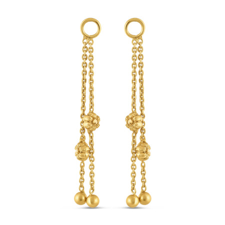 22ct Gold Flower Dropper with Chain 22ct Gold Flower Dropper with Chain