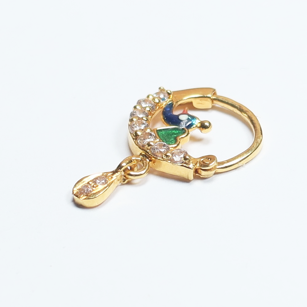 22ct Gold | Yellow Gold Nose Ring 22ct Gold | Yellow Gold Nose Ring