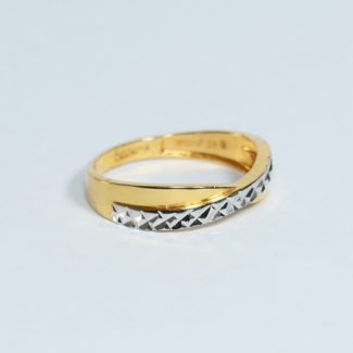 Pure Gold Ring in 22ct | Size L