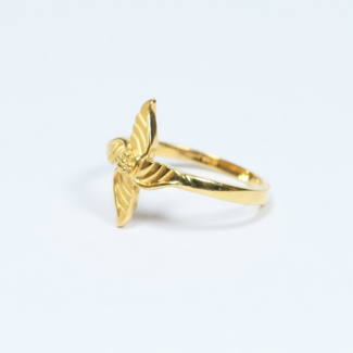22 Carat Gold Ladies Ring | Size O 1/2