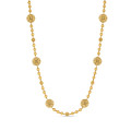 22ct Gold Mala Necklace | Rosette Collection | 24 Inches