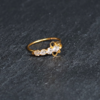 Yellow Gold Nose Ring