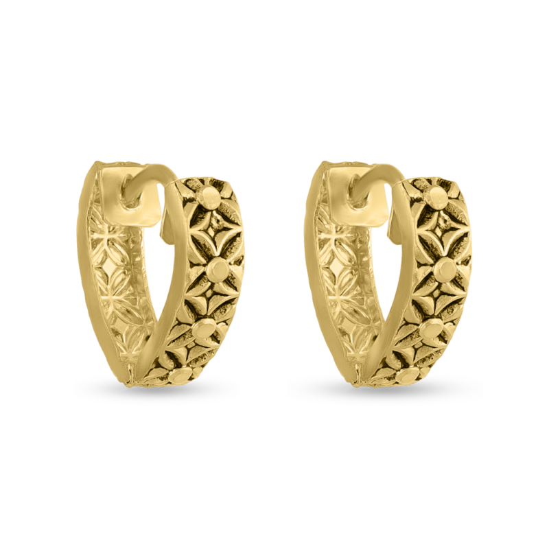 22 Ayar Altın Armari Halka Küpe 22 Ayar Altın Armari Halka Küpe