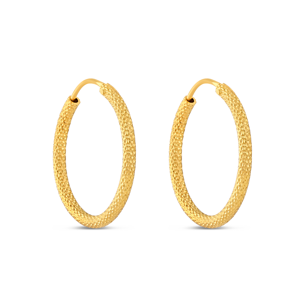 Kadınlar için Altın Halka Küpeler Kadınlar için Altın Halka Küpeler